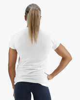 TYR WOMEN DRY SS TEE WHITE